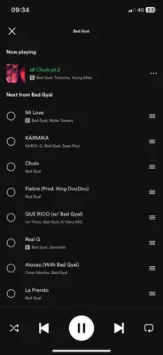 Spotify android App screenshot 10