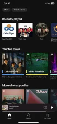 Spotify android App screenshot 7